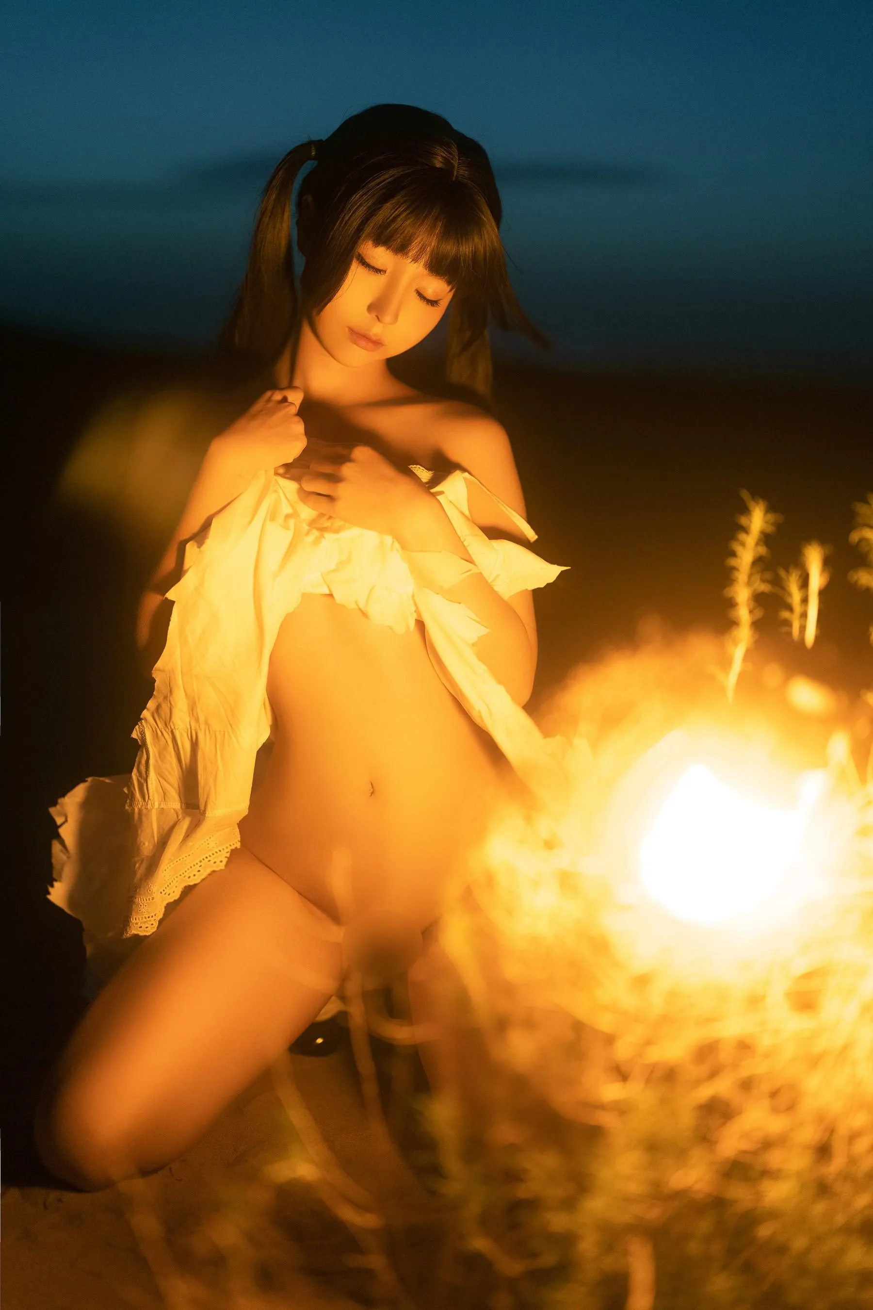 蠢沫沫 – NO.237 海岸昏灯 [23P]插图1